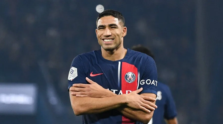 Achraf Hakimi bersama PSG dalam persaingan Ballon d'Or 2025