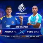 Arema FC menang telak 4-1 atas PSBS Biak di Liga Super Indonesia 2025-2026