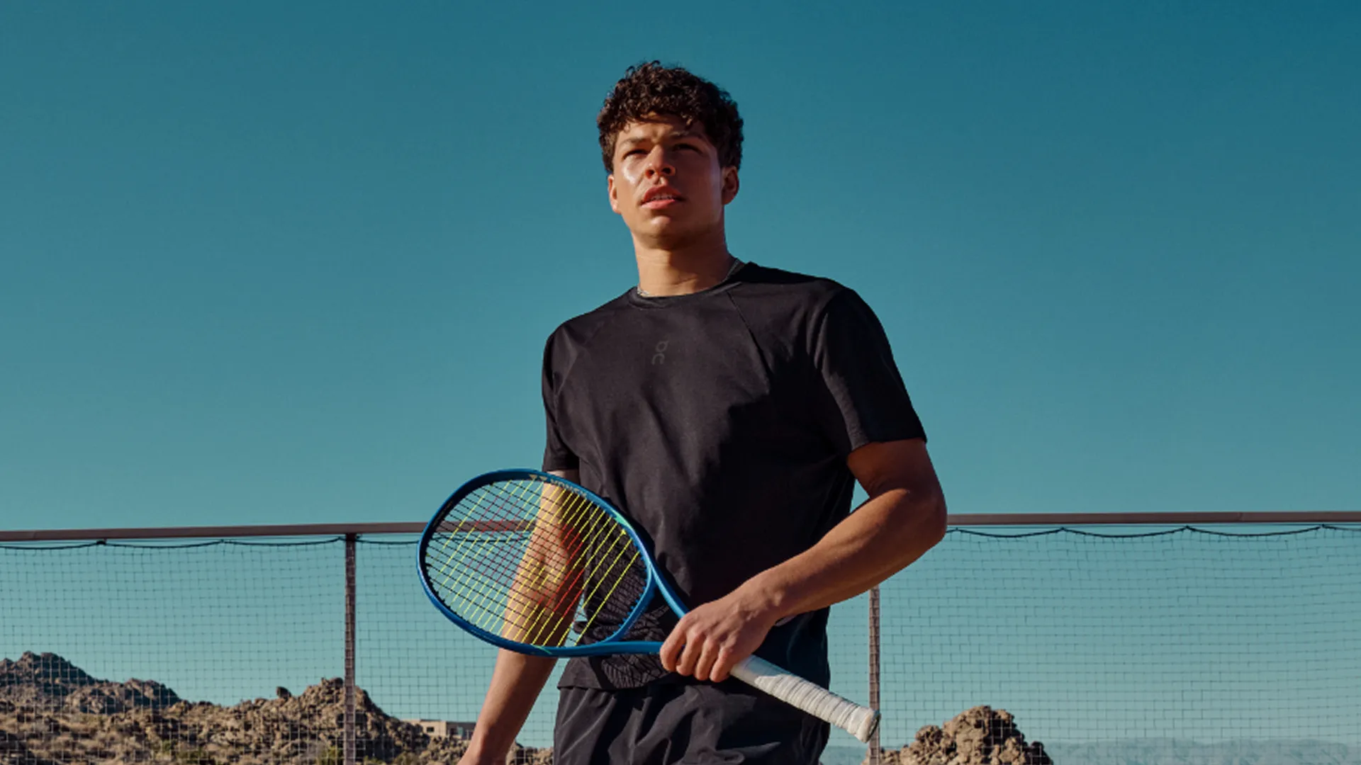 Petenis Ben Shelton merayakan kemenangan di ATP Masters 1000 Toronto