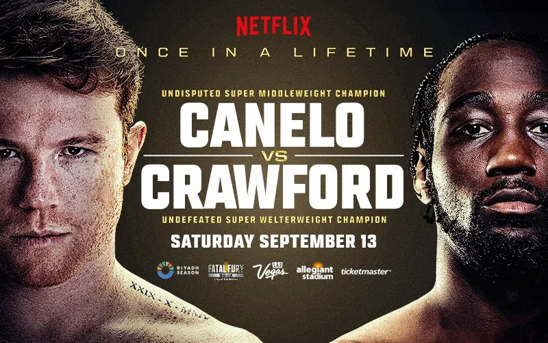 Crawford vs Canelo perebutan gelar kelas menengah super 76,2 kg