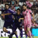 Lionel Messi saat laga Inter Miami melawan Orlando City di MLS 2025